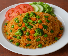 2. Nasi Goreng Vegetarian