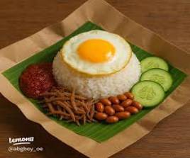 Nasi Lemak Telur 2